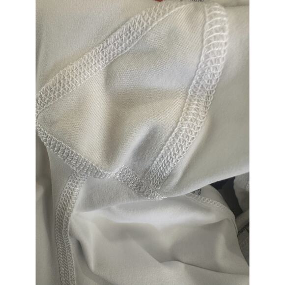 Lululemon Run Nothing to Hide Mini Micro Skort Skirt Shorts Tiered White Size 6 - Picture 8 of 16